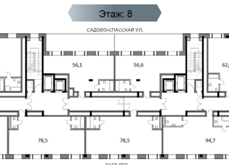 На Сретенке: Планировка